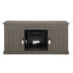 60 Inch Fireplace TV Stand with Glass Doors for TVs Up to 65 Inches