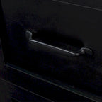 Modern Computer Desk with 2-Tier Storage Drawers and Waterproof Surface