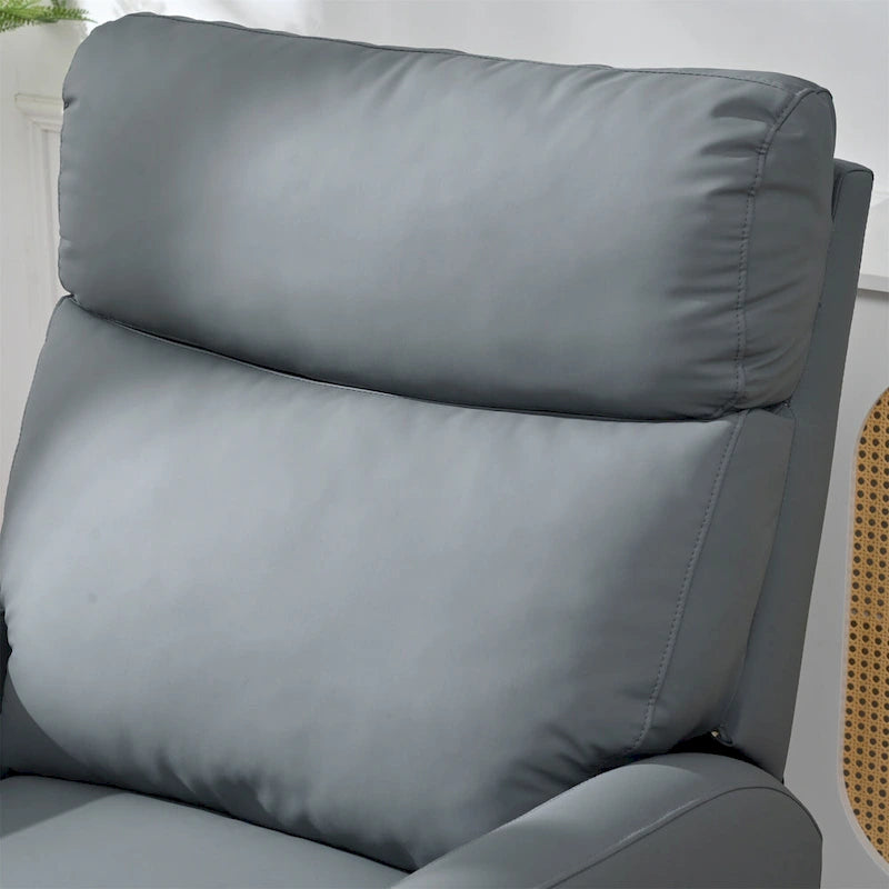 Power Recliner Chair with 270-Degree Swivel and Dual USB Ports