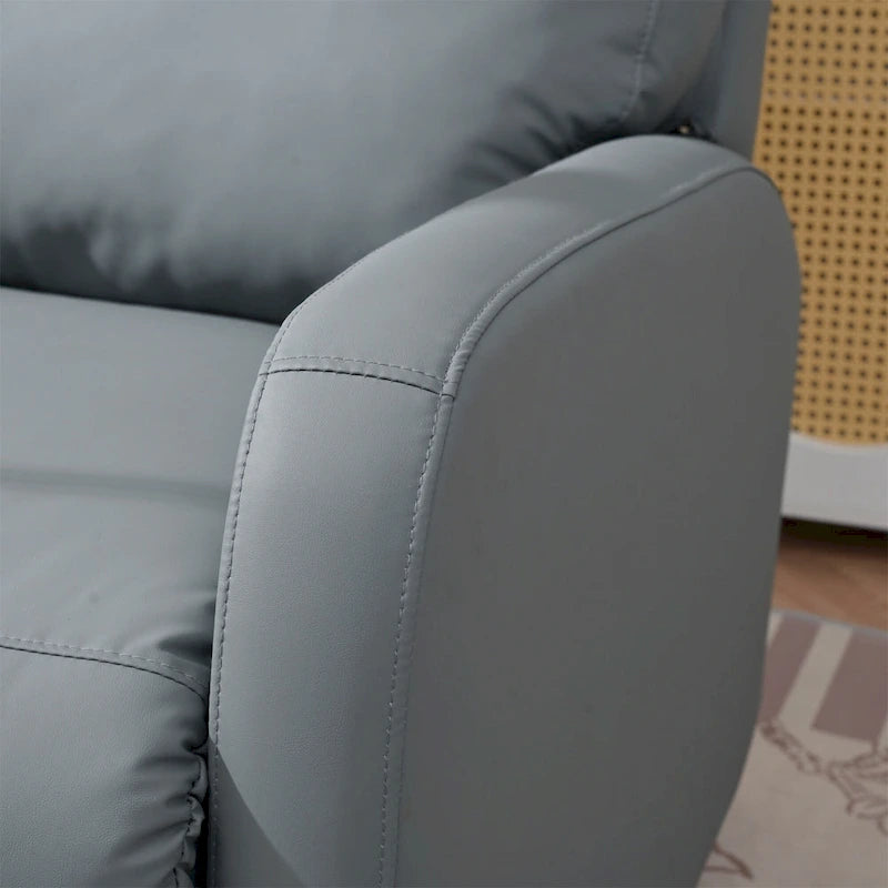 Power Recliner Chair with 270-Degree Swivel and Dual USB Ports