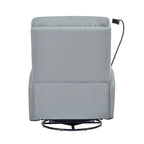 Power Recliner Chair with 270-Degree Swivel and Dual USB Ports