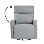 Power Recliner Chair with 270-Degree Swivel and Dual USB Ports