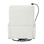 Power Recliner Chair with 270-Degree Swivel and Dual USB Ports