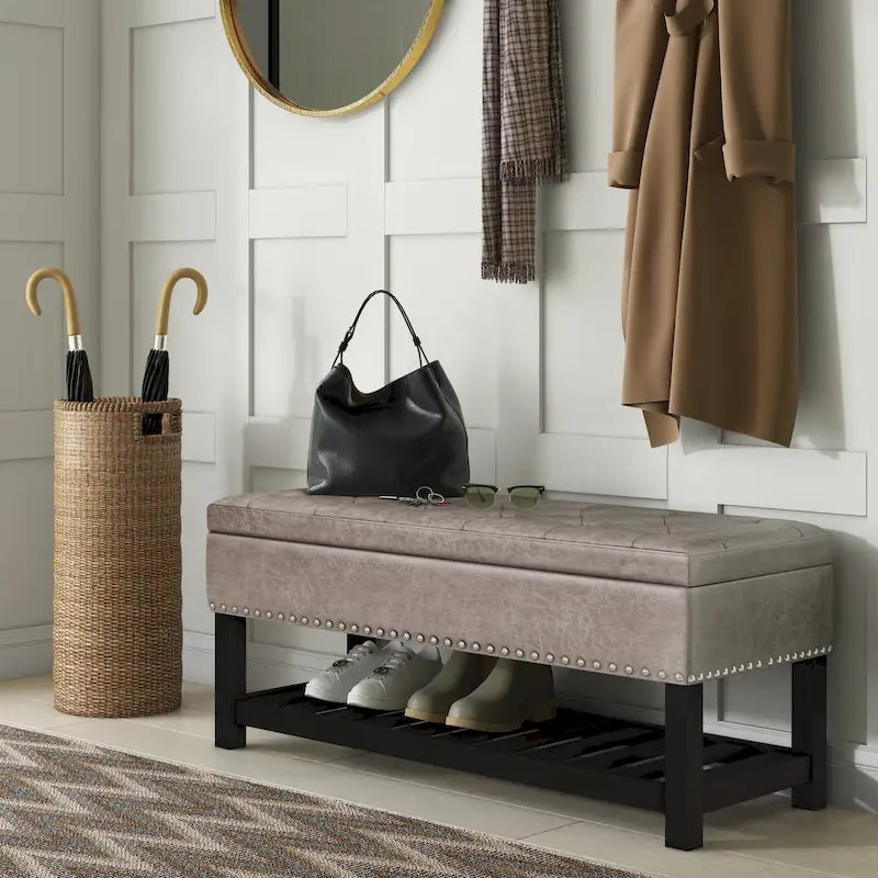43 inch Wide Rectangle Ottoman Bench