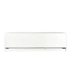 80-Inch Modern Minimalist TV Stand with Drawers and Open Shelves