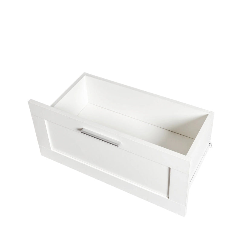 80-Inch Modern Minimalist TV Stand with Drawers and Open Shelves
