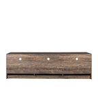 80-Inch Modern Minimalist TV Stand with Drawers and Open Shelves