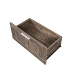 80-Inch Modern Minimalist TV Stand with Drawers and Open Shelves