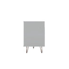 63 Inch Mid-Century Metal Leg Media Cabinet Console TV Stand