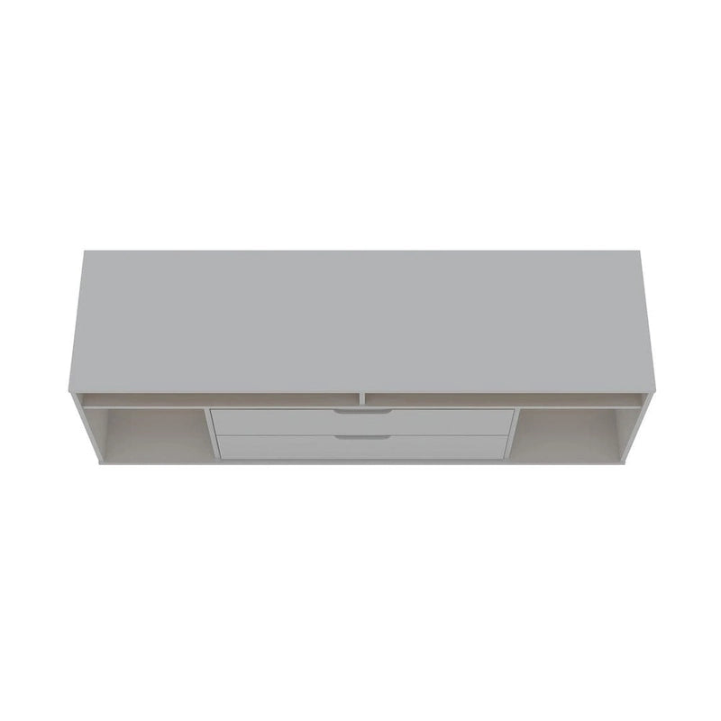 63 Inch Mid-Century Metal Leg Media Cabinet Console TV Stand