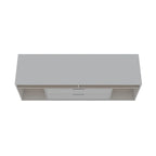 63 Inch Mid-Century Metal Leg Media Cabinet Console TV Stand