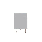 63 Inch Mid-Century Metal Leg Media Cabinet Console TV Stand