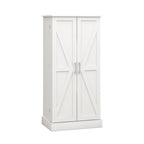 50 LED Kitchen Pantry Cabinet Freestanding Buffet with Storage