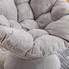 Oversized 360-Degree Swivel Accent Chair for Living Room and Bedroom