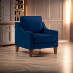 Living Room Single Seat Sofa Chair with Wooden Legs