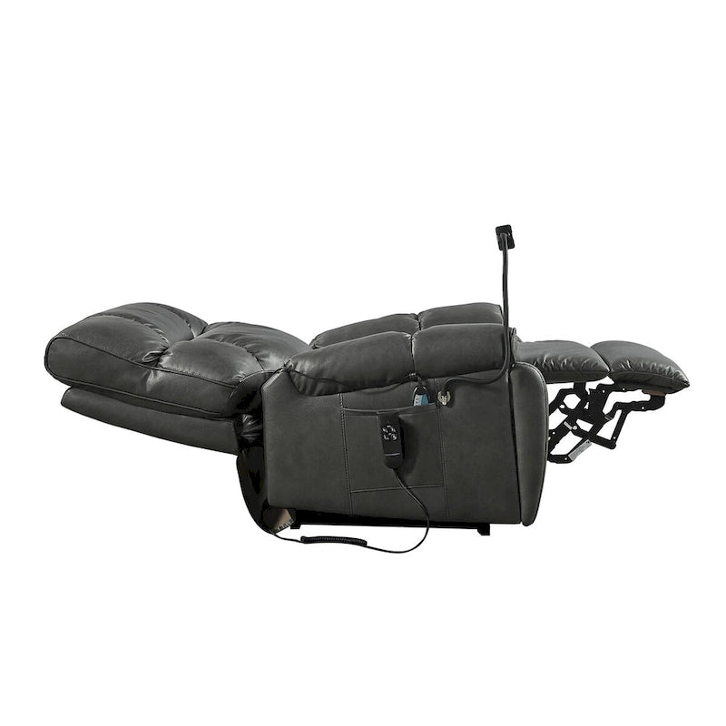 Electric Power Lift Recliner Chair with Massage Heat and Phone Holder