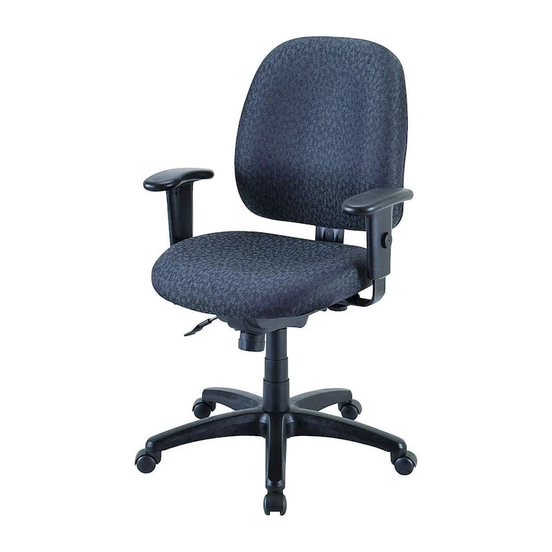 Multi-Function Ergonomic Swivel Task Chair with Adjustable Arms and Seat