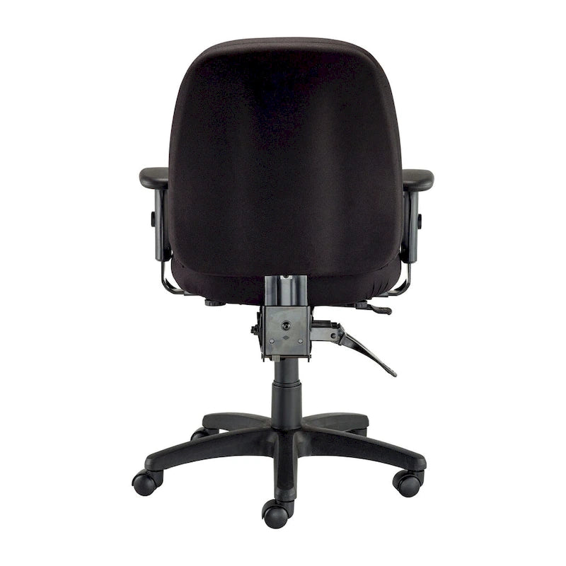 Multi-Function Ergonomic Swivel Task Chair with Adjustable Arms and Seat