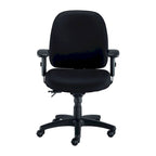 Multi-Function Ergonomic Swivel Task Chair with Adjustable Arms and Seat