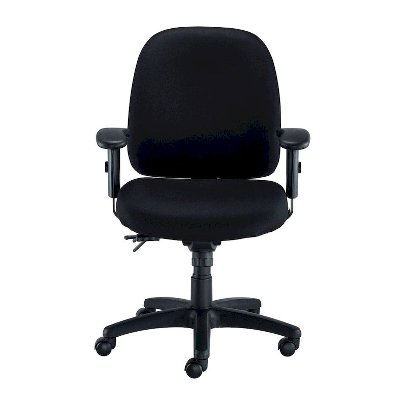 Multi-Function Ergonomic Swivel Task Chair with Adjustable Arms and Seat