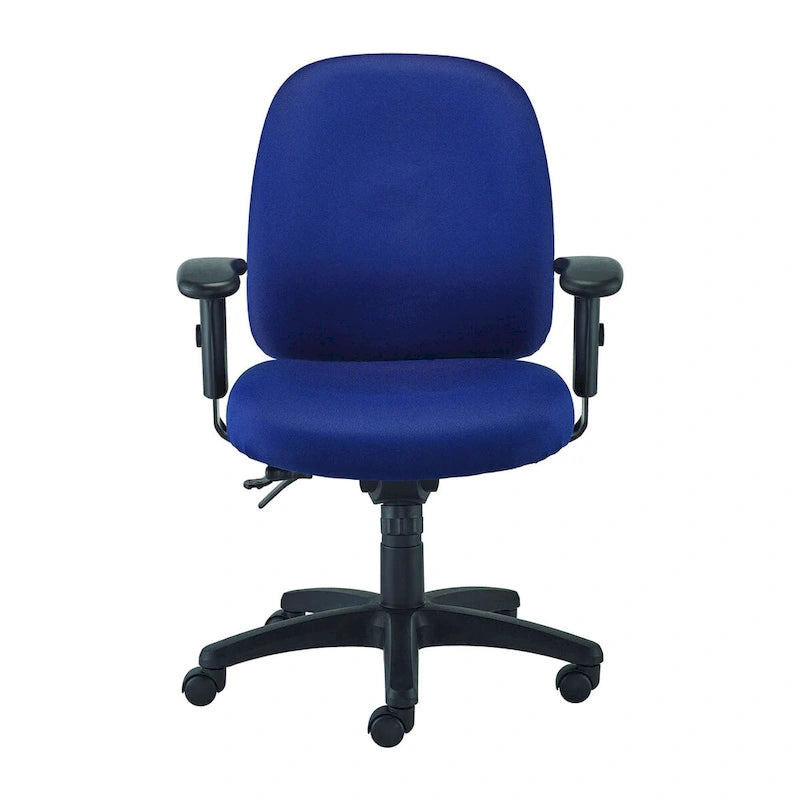 Multi-Function Ergonomic Swivel Task Chair with Adjustable Arms and Seat