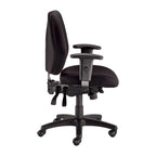 Multi-Function Ergonomic Swivel Task Chair with Adjustable Arms and Seat