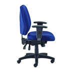 Multi-Function Ergonomic Swivel Task Chair with Adjustable Arms and Seat
